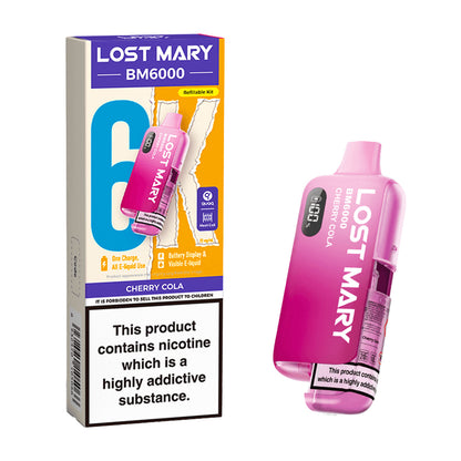 Cherry Cola Lost Mary BM6000 Prefilled Pod Kit