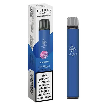 Blueberry Elf Bar 600 Prefilled Pod Kit
