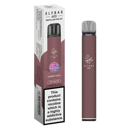 Cherry Ice Elf Bar 600 Prefilled Pod Kit
