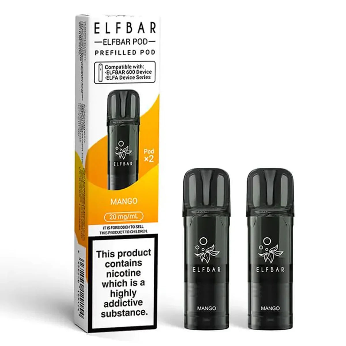 Elf Bar 600 Prefilled Pods - VAPE BBC UK