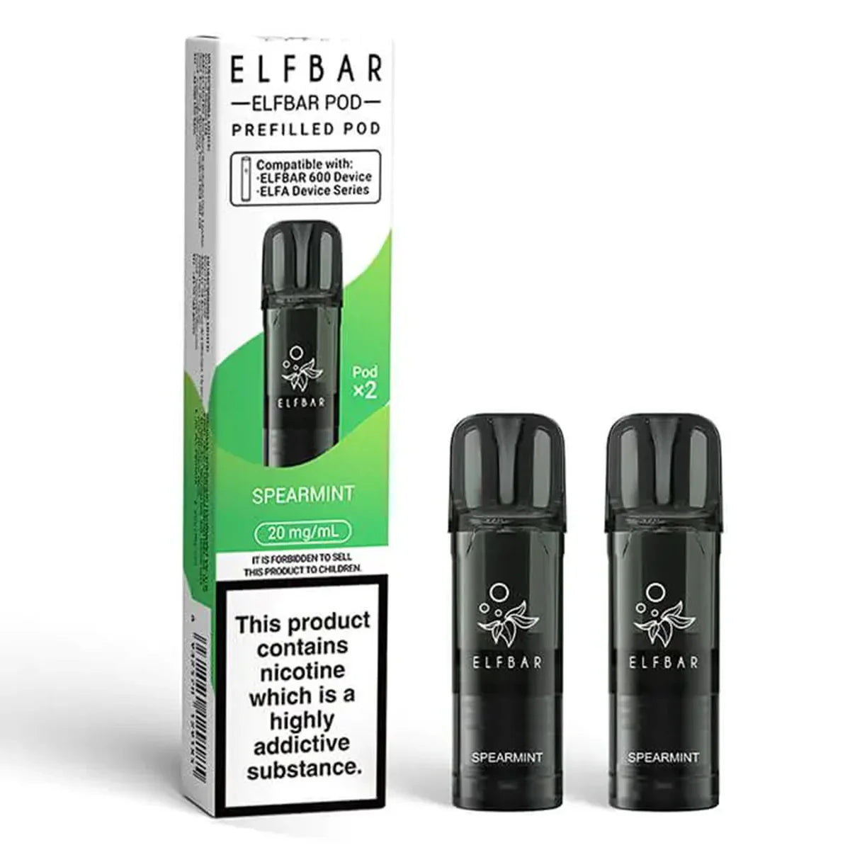 Elf Bar 600 Prefilled Pods - VAPE BBC UK