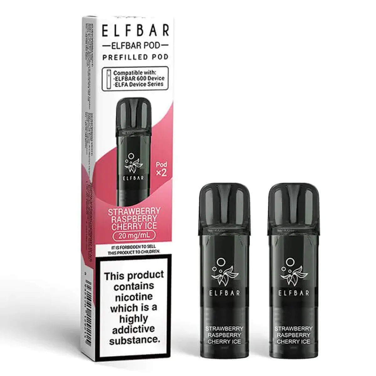 Elf Bar 600 Prefilled Pods - VAPE BBC UK