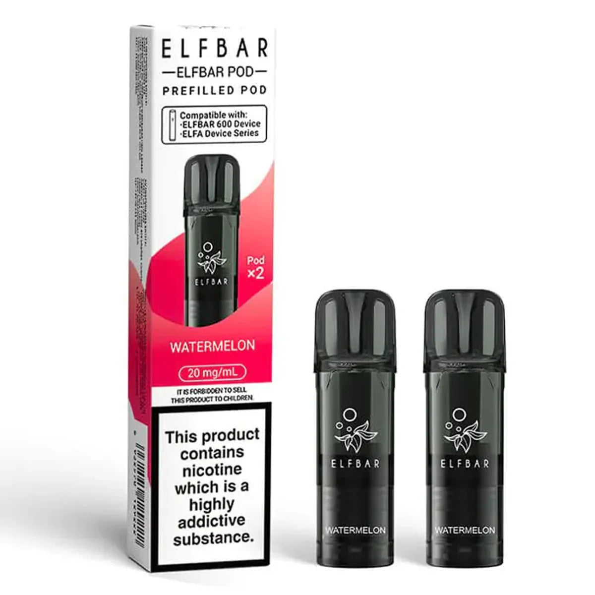 Elf Bar 600 Prefilled Pods - VAPE BBC UK