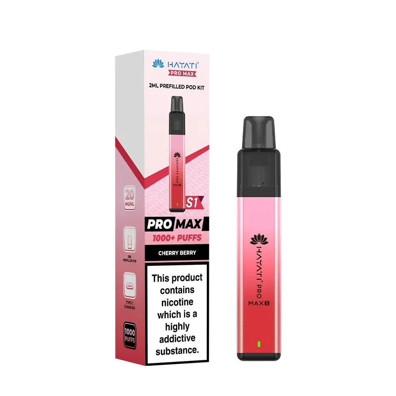 Cherry Berry Hayati Pro Max S1 Pod Kit