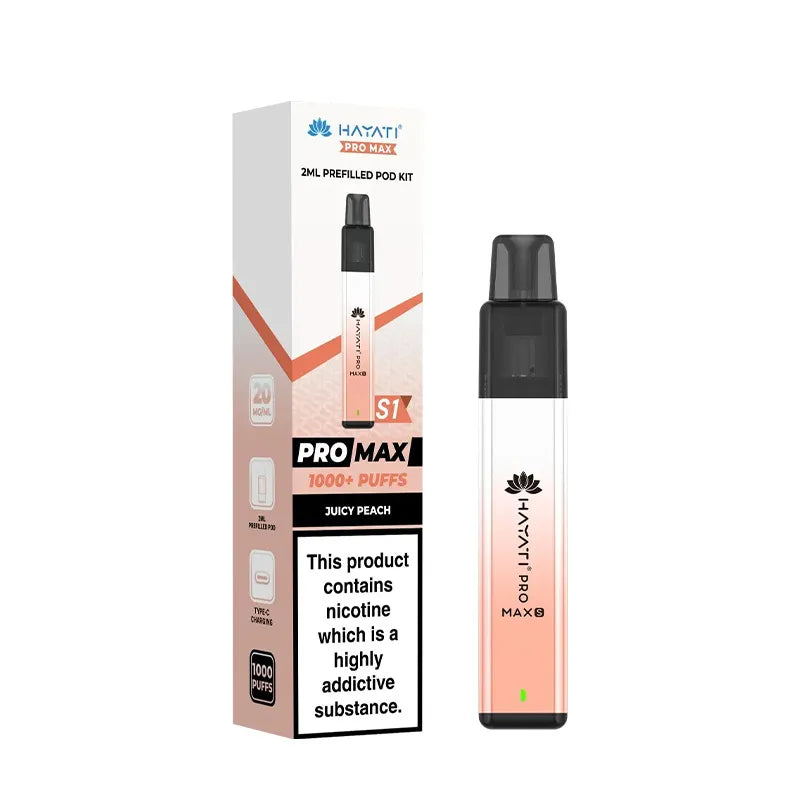 Juicy Peach Hayati Pro Max S1 Pod Kit