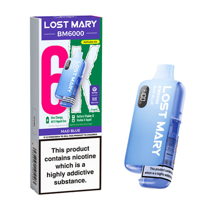 Mad Blue Lost Mary BM6000 Prefilled Pod Kit