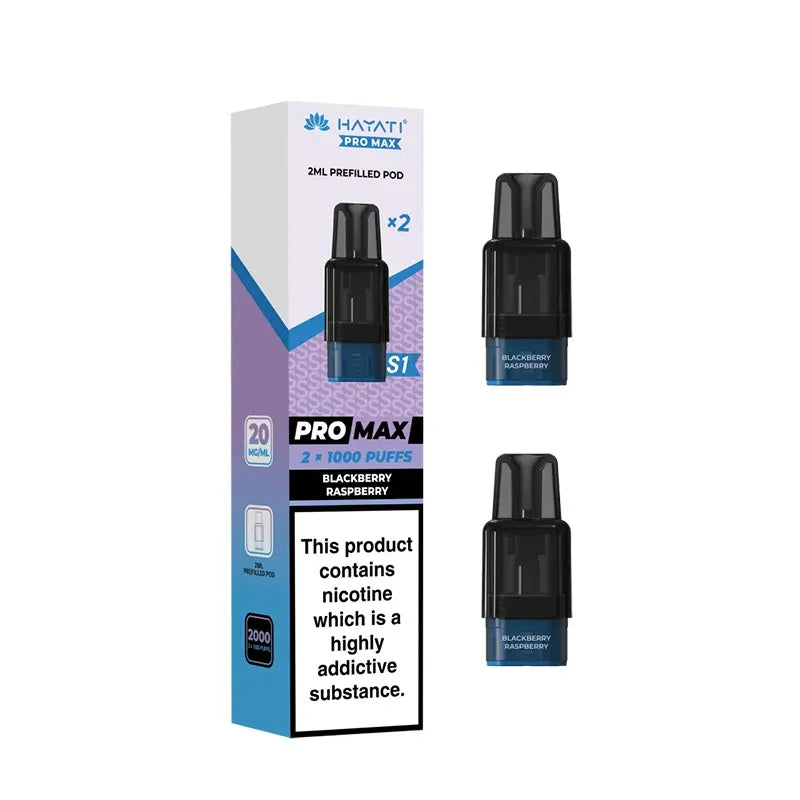 Hayati Pro Max S1 Pods Blackberry Raspberry