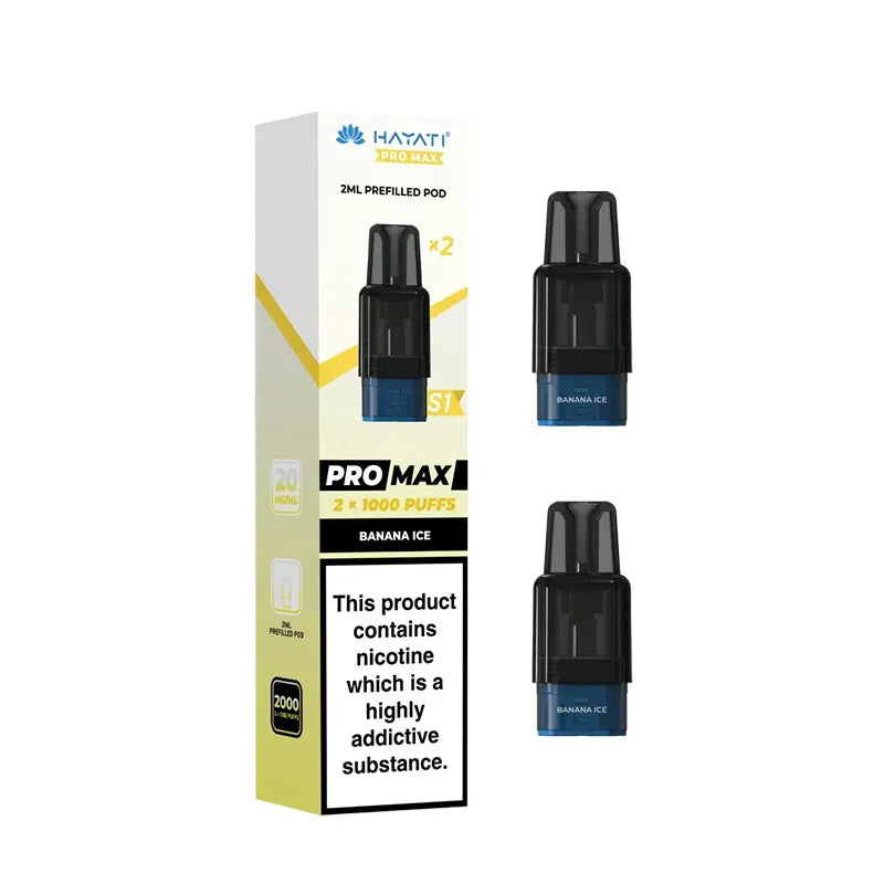Hayati Pro Max S1 Pods Banana Ice