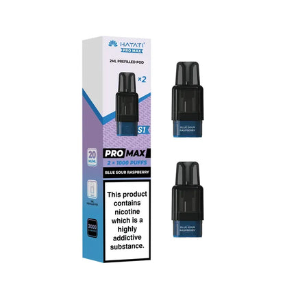 Hayati Pro Max S1 Pods Blue Sour Raspberry