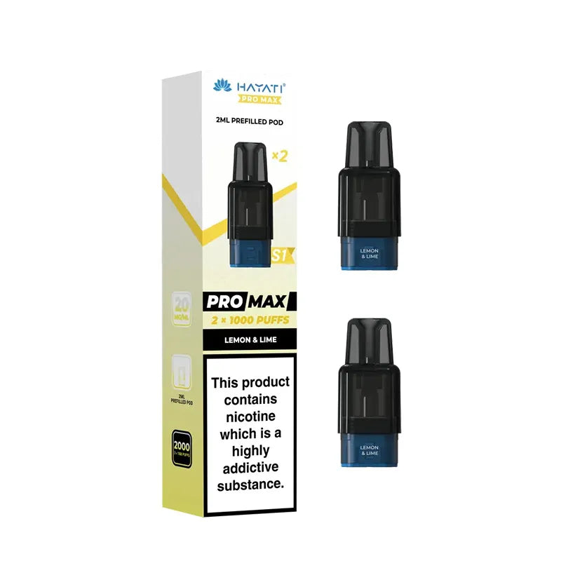 Hayati Pro Max S1 Pods Lemon & Lime