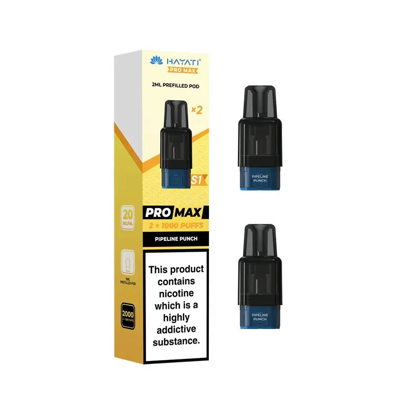 Hayati Pro Max S1 Pods Pipeline Punch