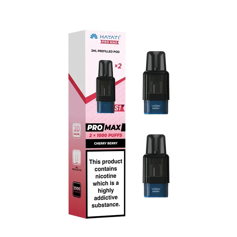 Hayati Pro Max S1 Pods Cherry Berry